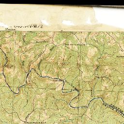 Quantico Virginia Topo Map 1927 - Historic Prince William